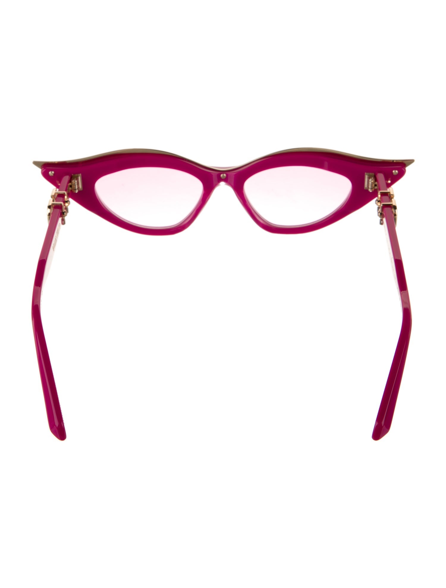 Valentino Cat-Eye Mirrored Sunglasses