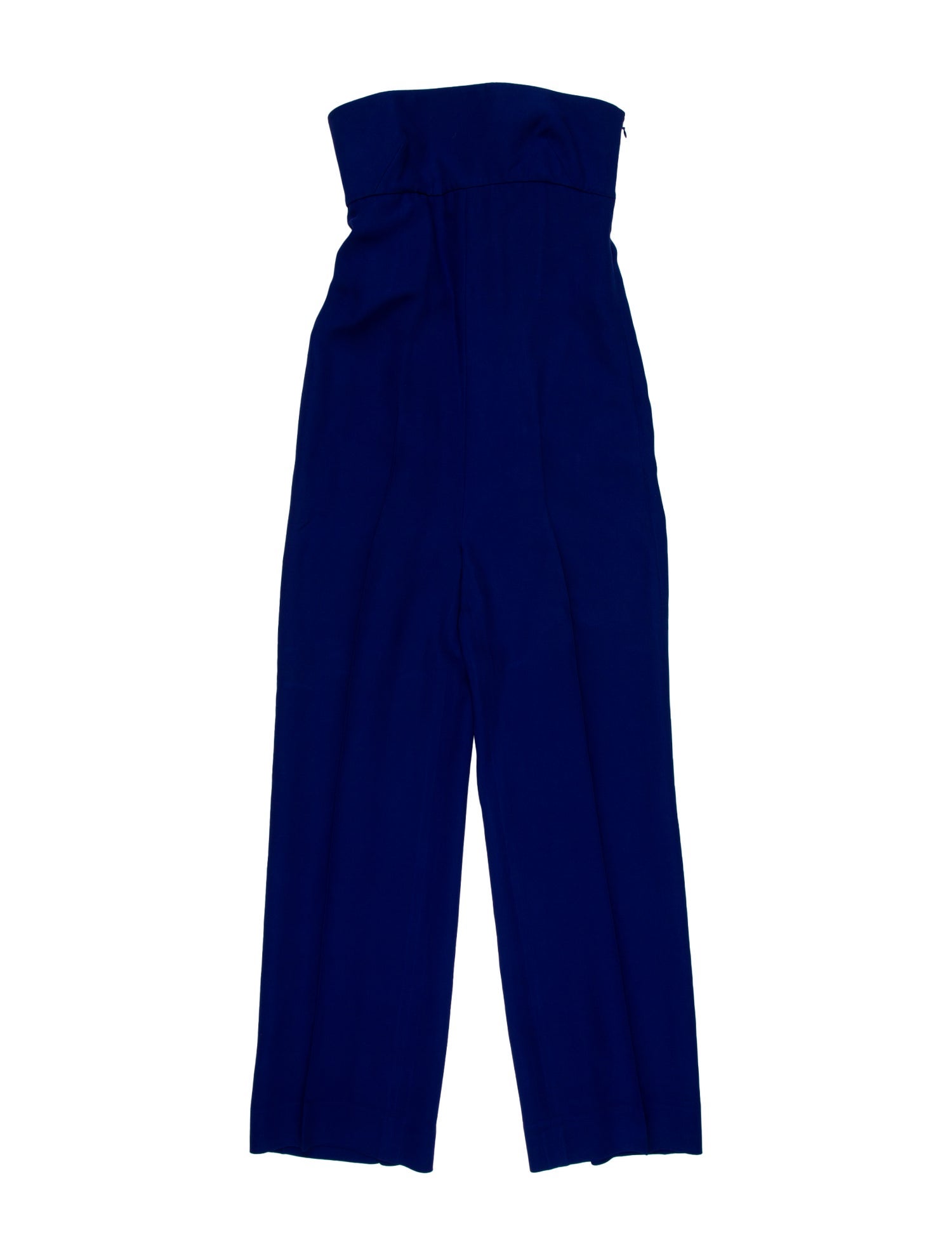 Valentino Silk Strapless Jumpsuit