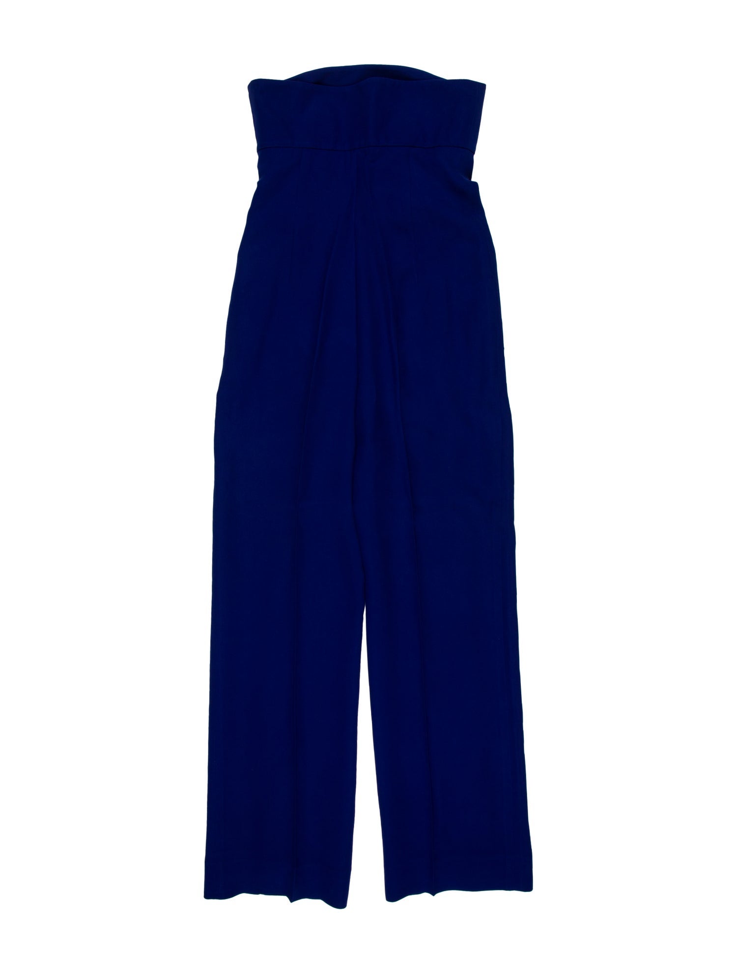 Valentino Silk Strapless Jumpsuit