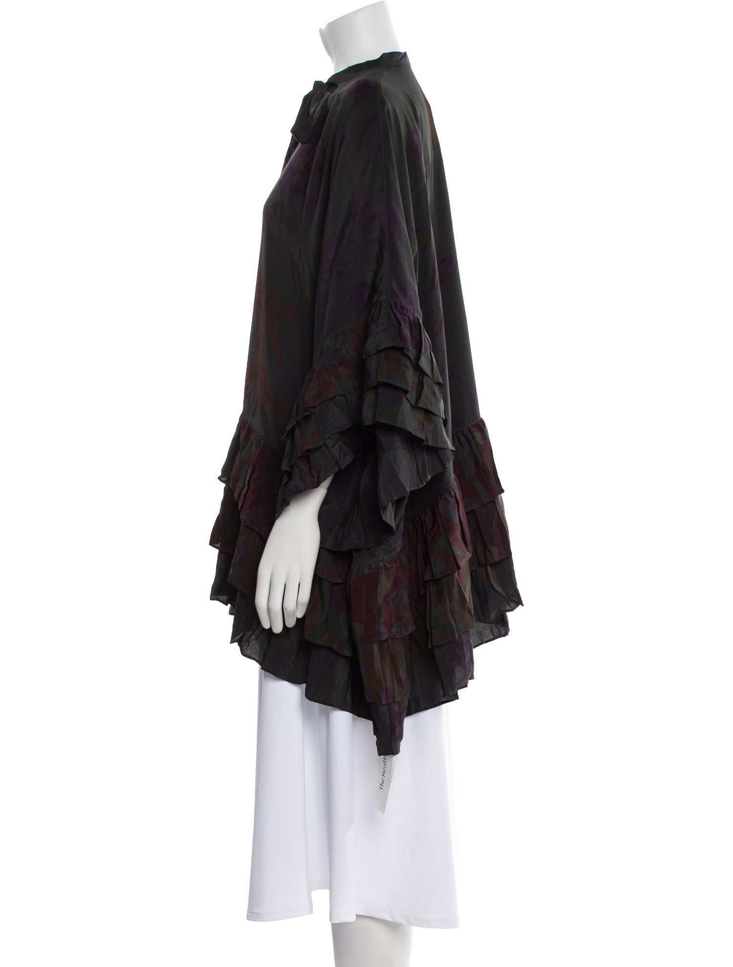Valentino Silk Printed Tunic w/ Tags