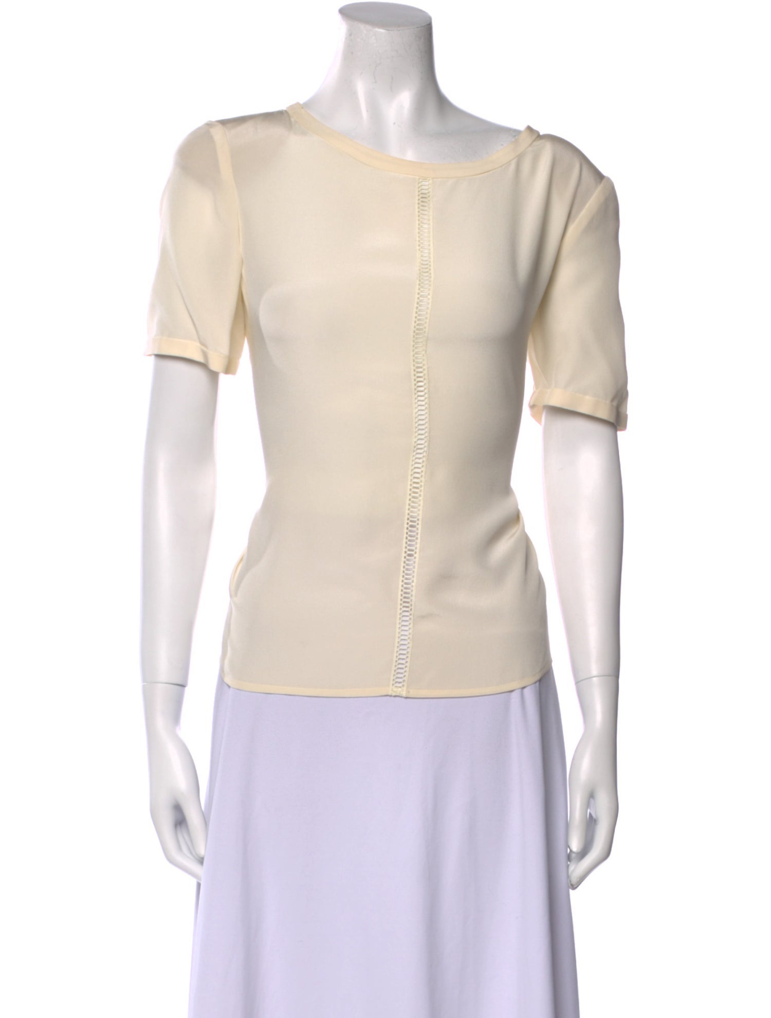 Valentino Vintage Scoop Neck Top