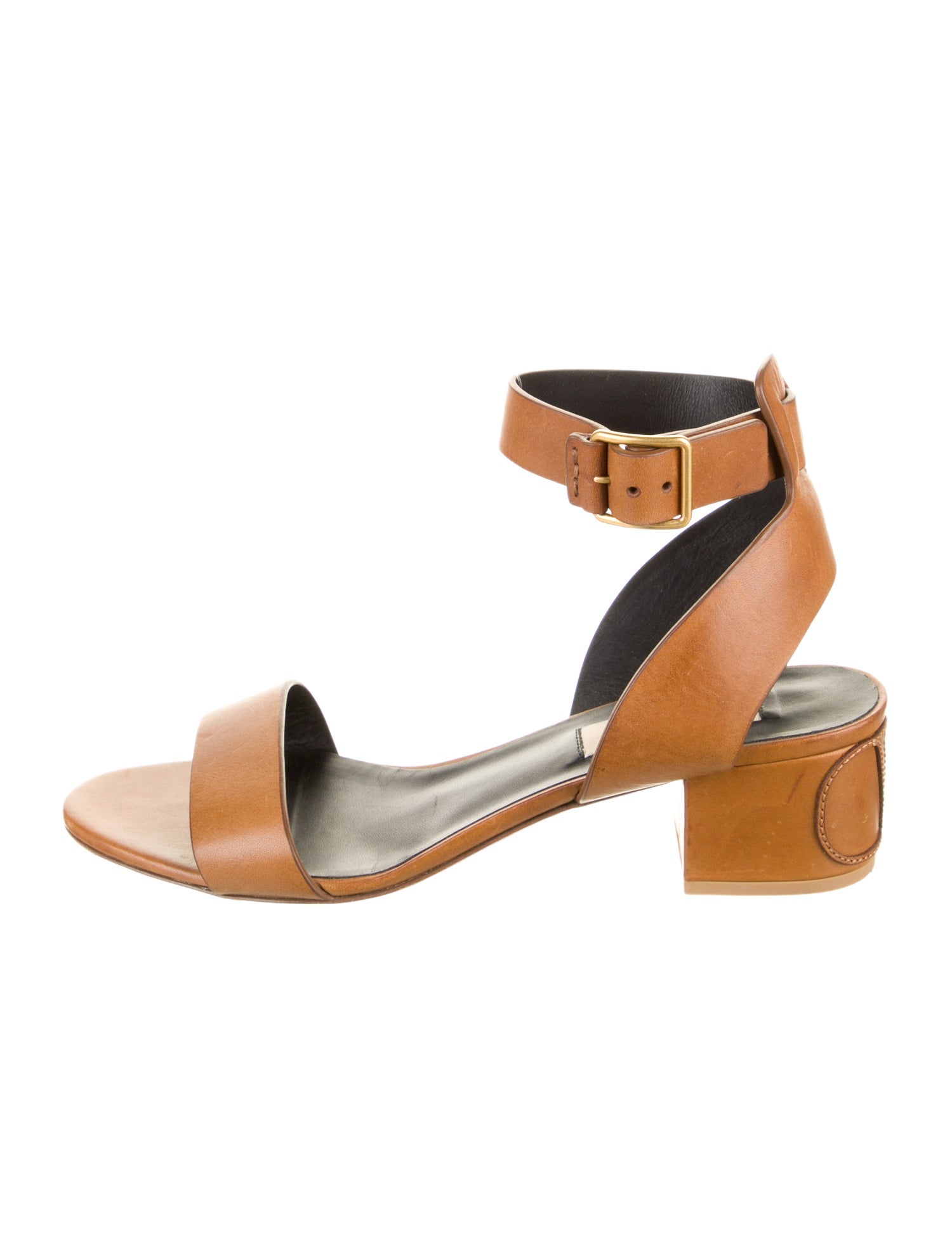 Valentino Rockstud Accents Leather Sandals