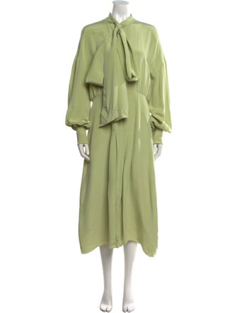 Valentino Silk Midi Length Dress
