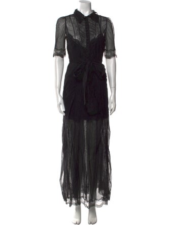 Valentino Lace Pattern Jumpsuit