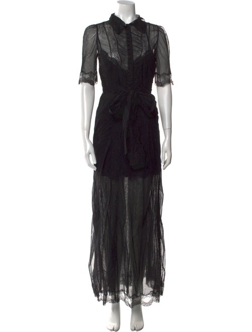 Valentino Lace Pattern Jumpsuit