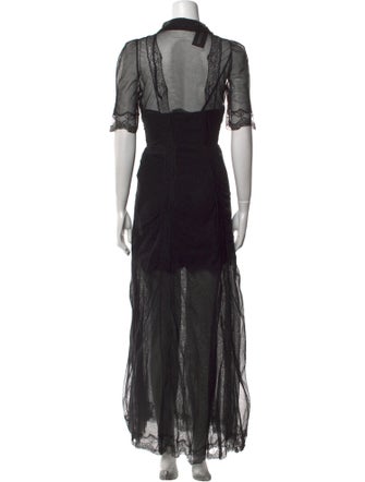 Valentino Lace Pattern Jumpsuit