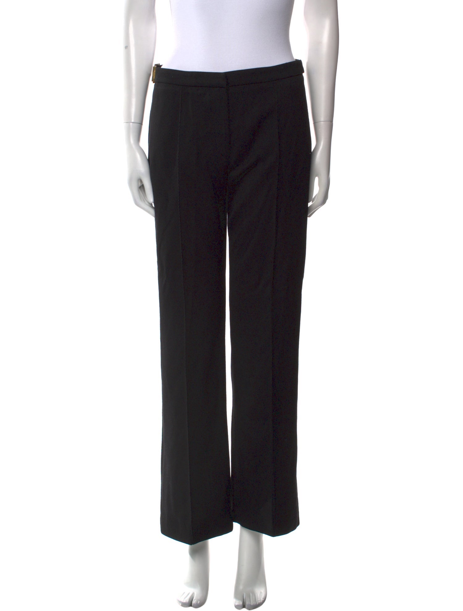 Valentino Virgin Wool Straight Leg Pants