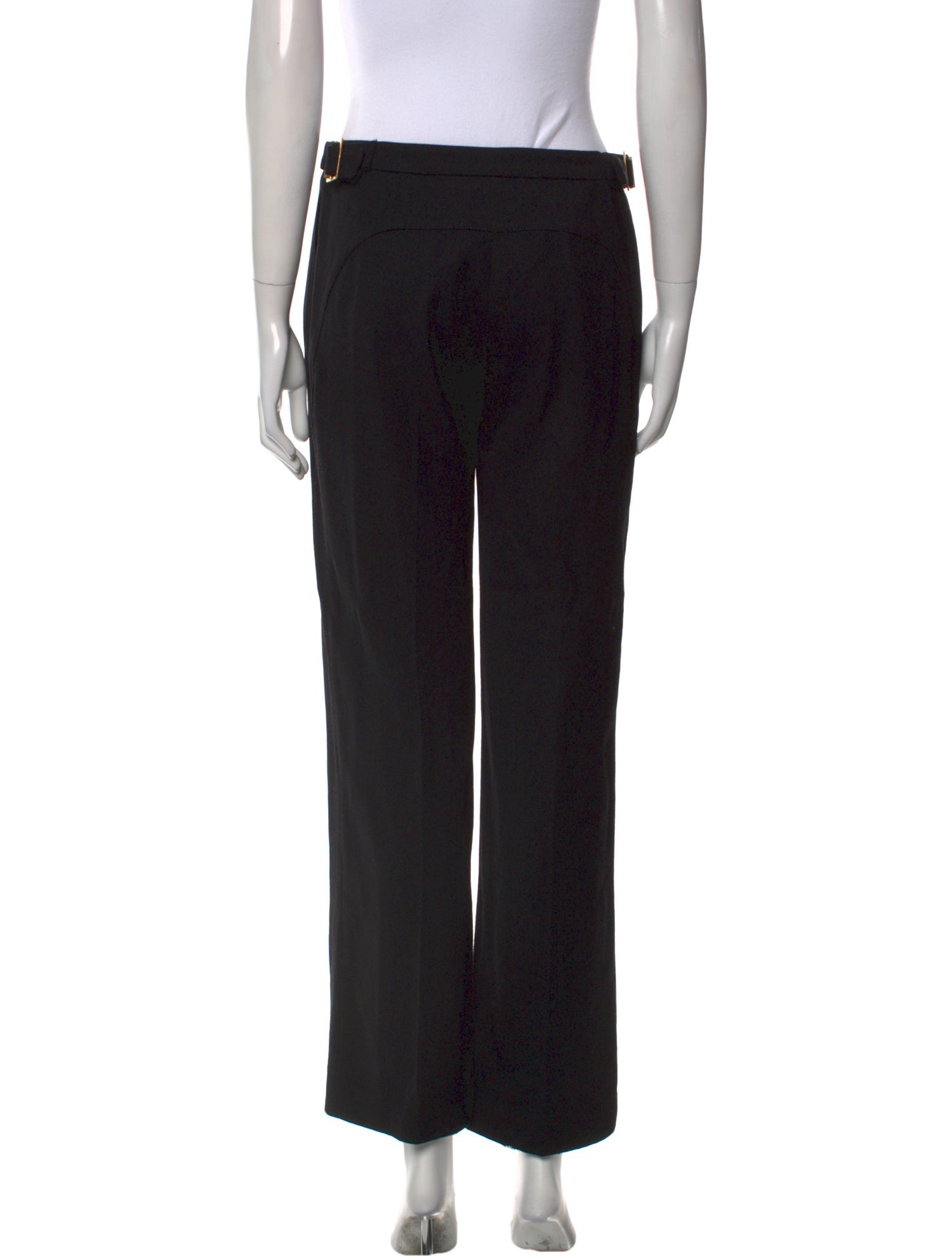 Valentino Virgin Wool Straight Leg Pants