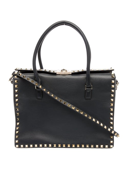 Valentino Rockstud Top Handle Bag