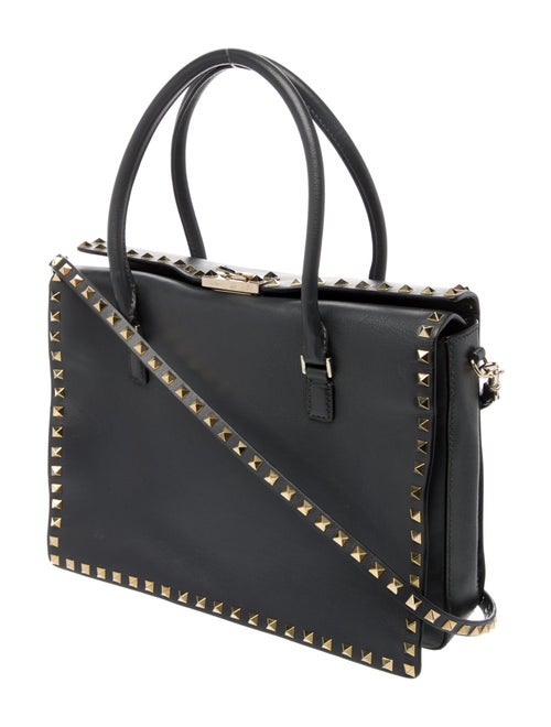 Valentino Rockstud Top Handle Bag