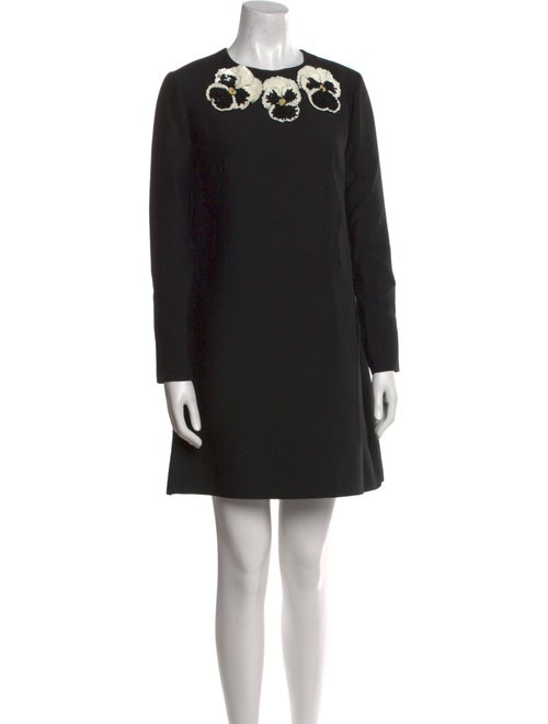 Valentino Virgin Wool Mini Dress