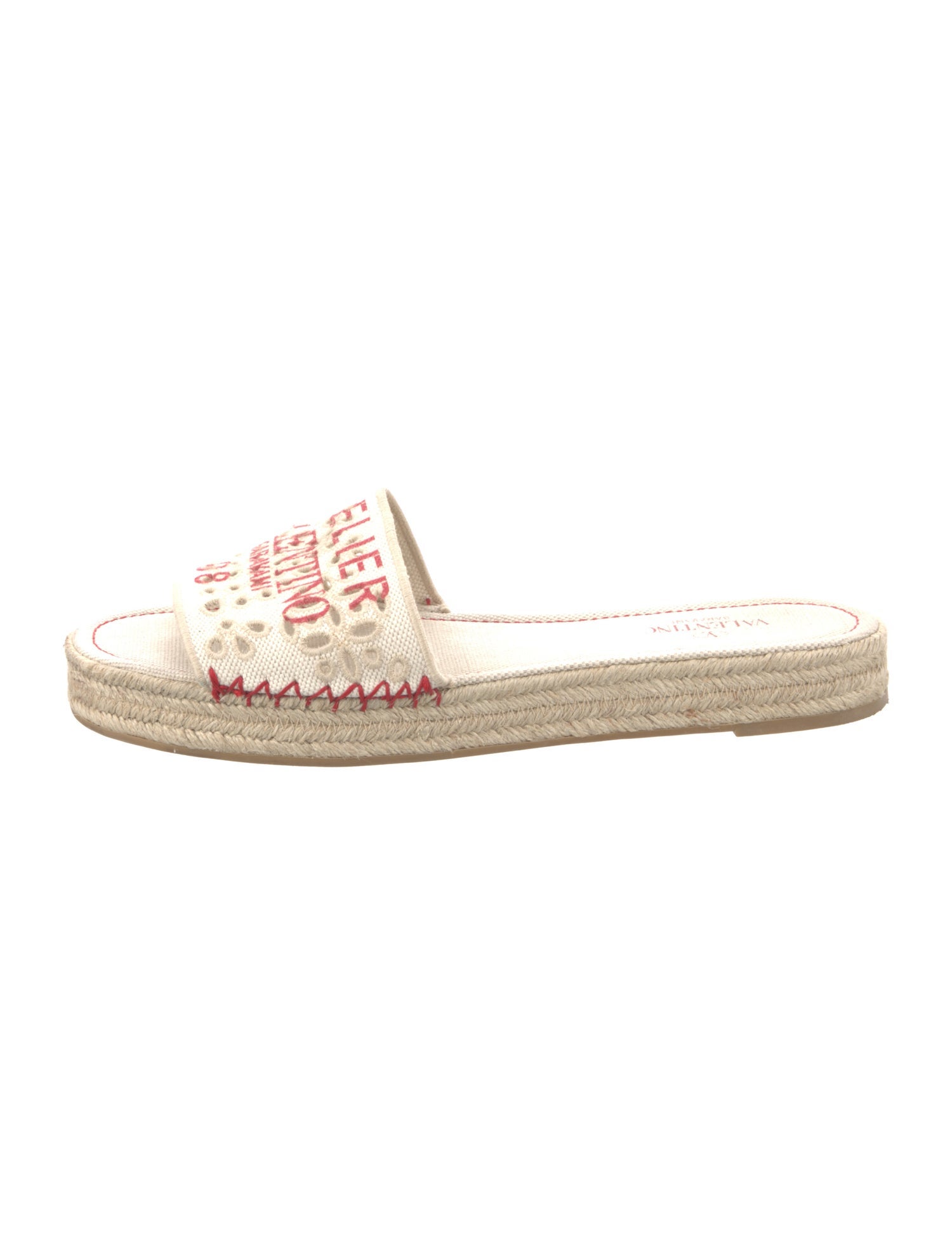 Valentino Canvas Printed Espadrilles