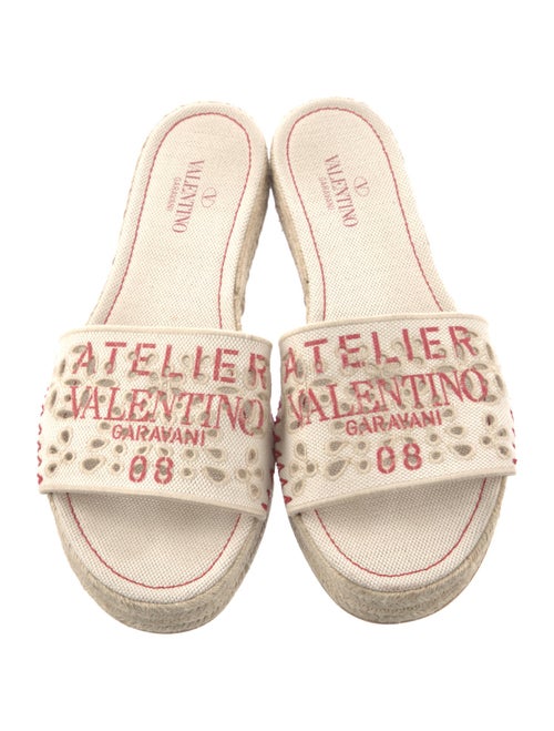 Valentino Canvas Printed Espadrilles
