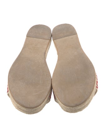 Valentino Canvas Printed Espadrilles