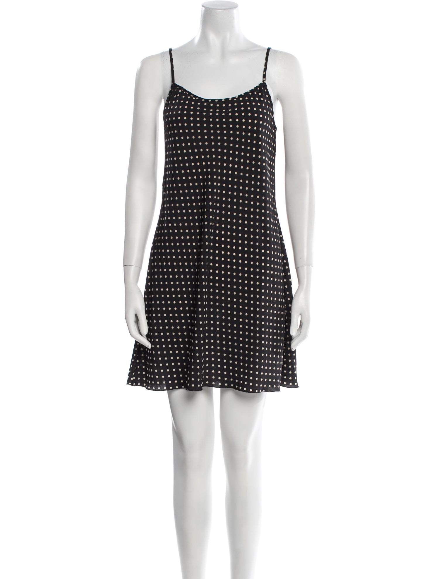 Valentino Polka Dot Print Mini Dress
