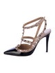 Valentino Rockstud Accents Patent Leather Pumps