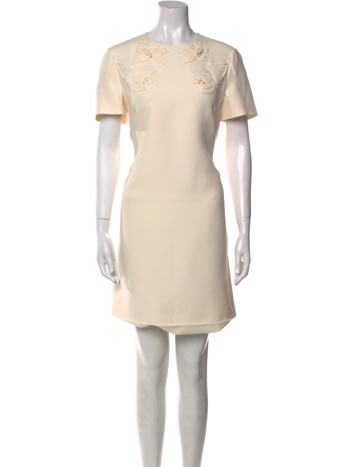 Valentino Virgin Wool Mini Dress