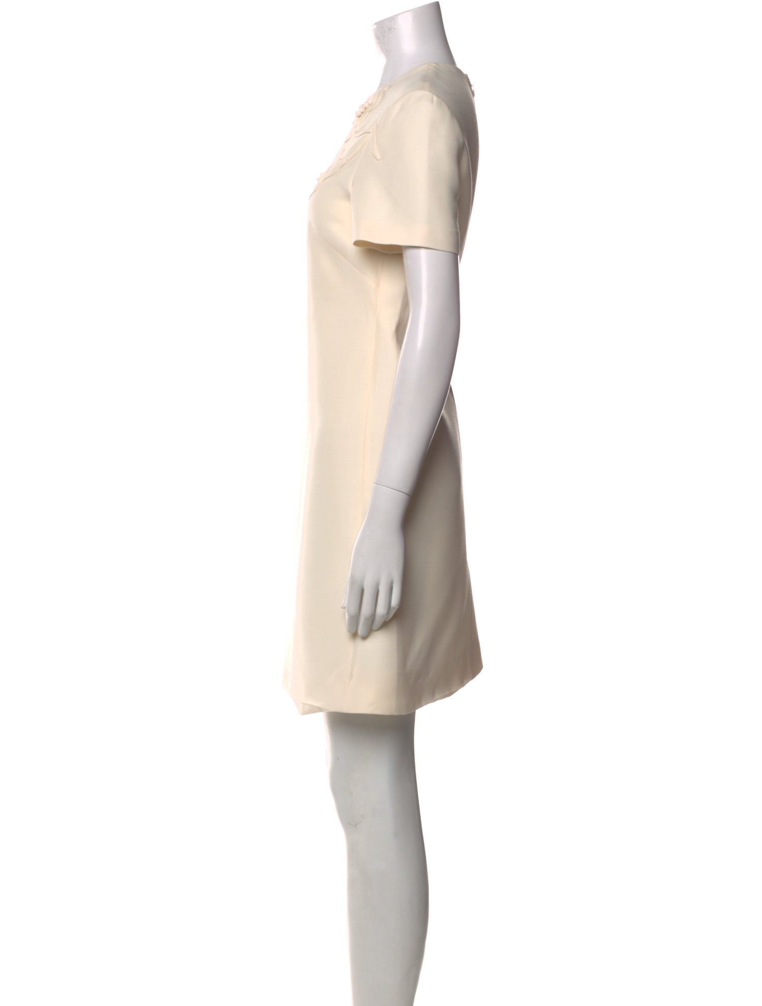 Valentino Virgin Wool Mini Dress