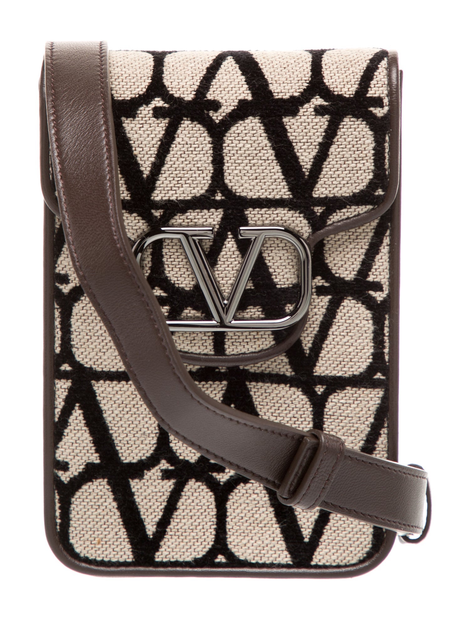 Valentino Canvas Crossbody Bag