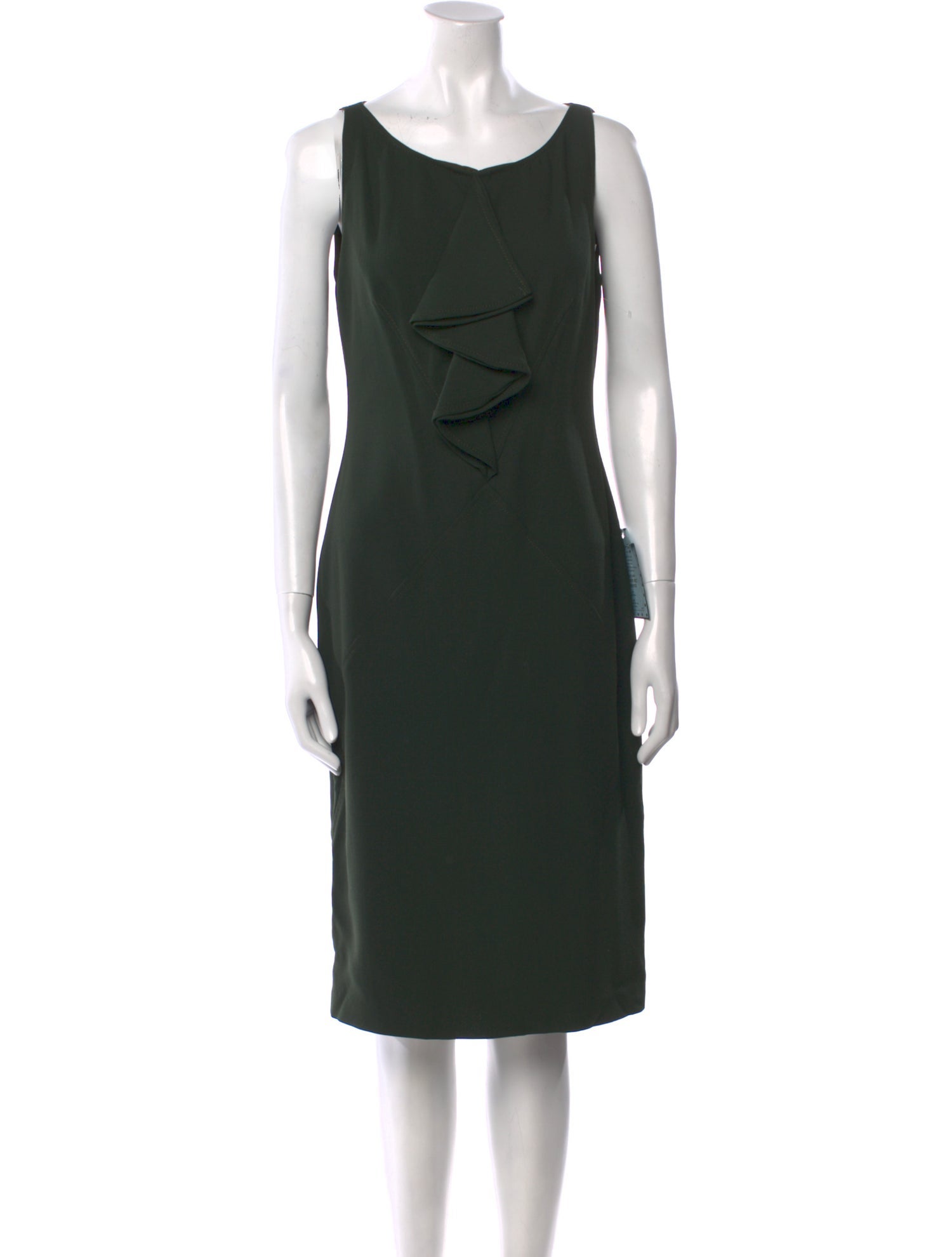Valentino Scoop Neck Knee-Length Dress w/ Tags