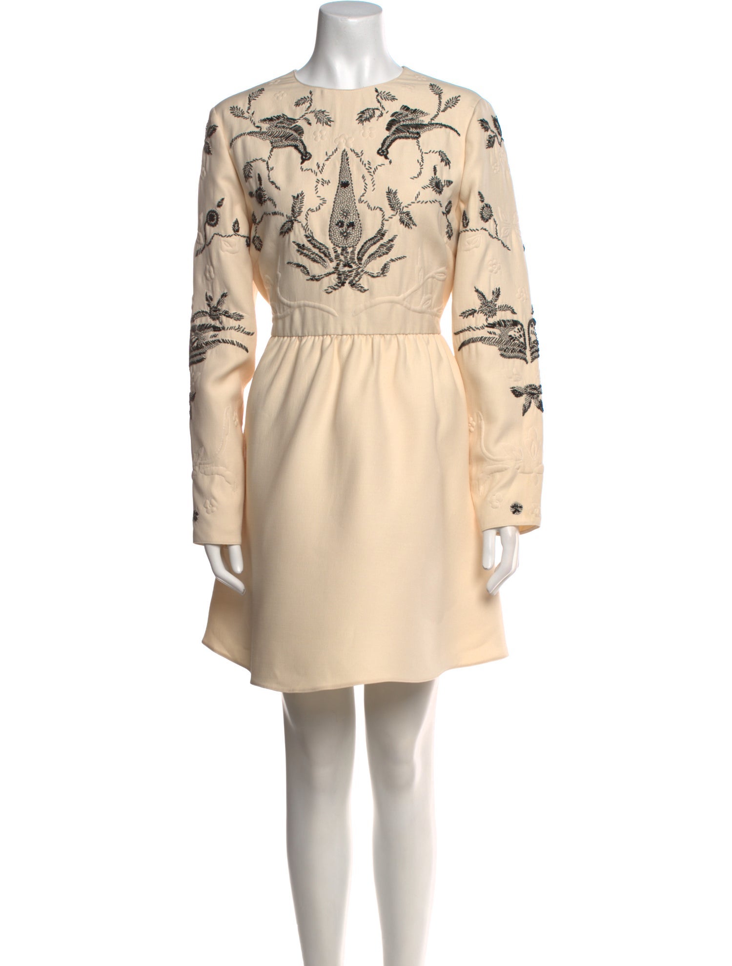 Valentino Virgin Wool Mini Dress