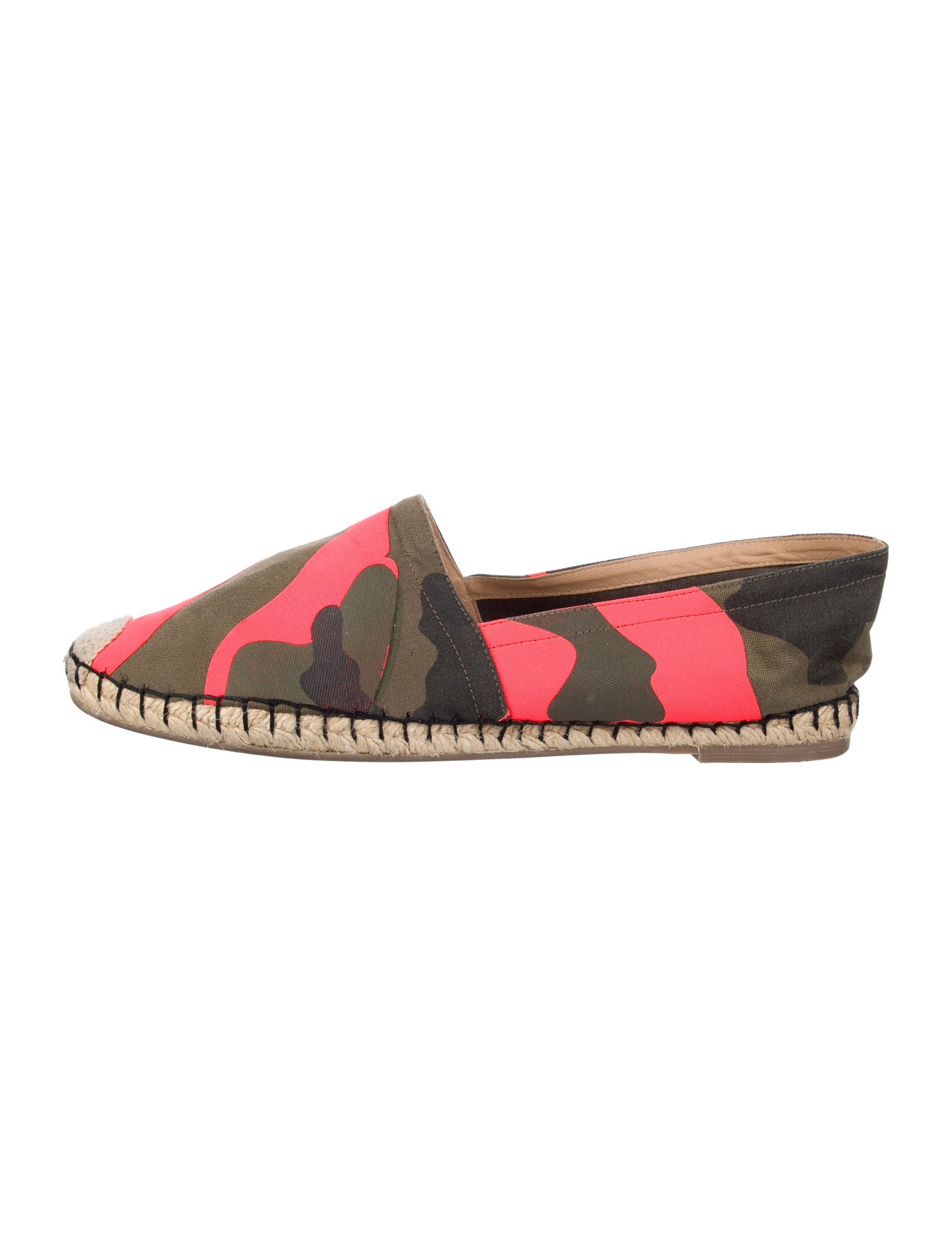 Valentino Canvas Printed Espadrilles