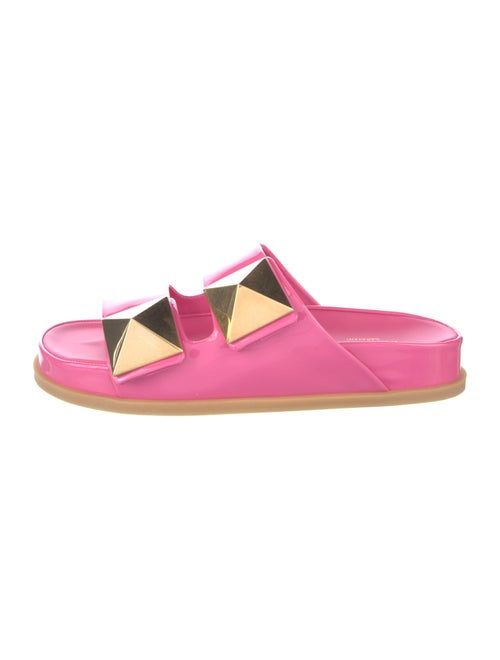 Valentino Roman Stud Rockstud Accents Slides
