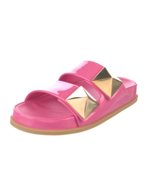 Valentino Roman Stud Rockstud Accents Slides