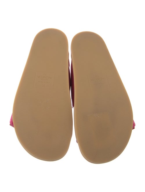 Valentino Roman Stud Rockstud Accents Slides