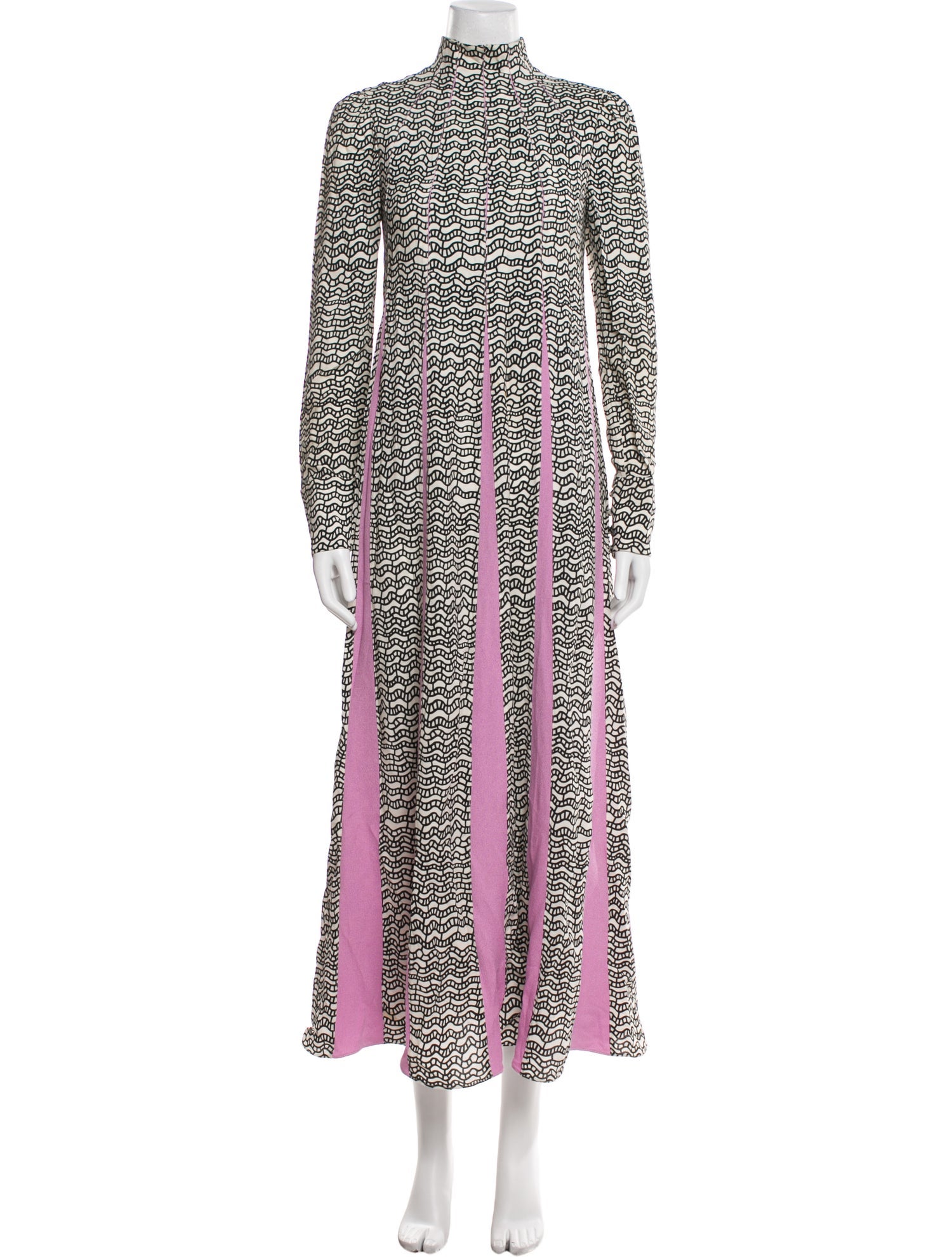 Valentino Silk Long Dress