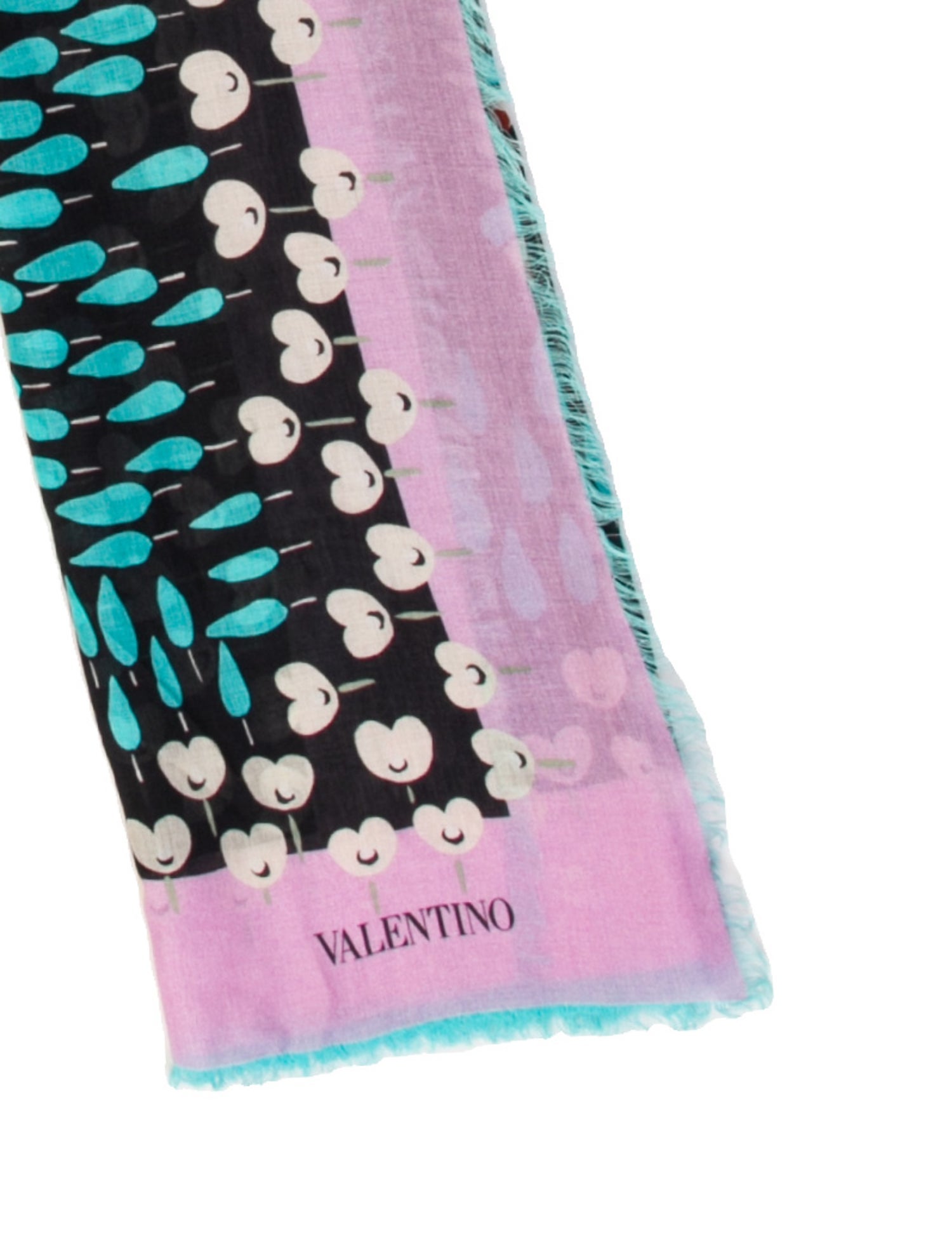 Valentino Cashmere Printed Shawl