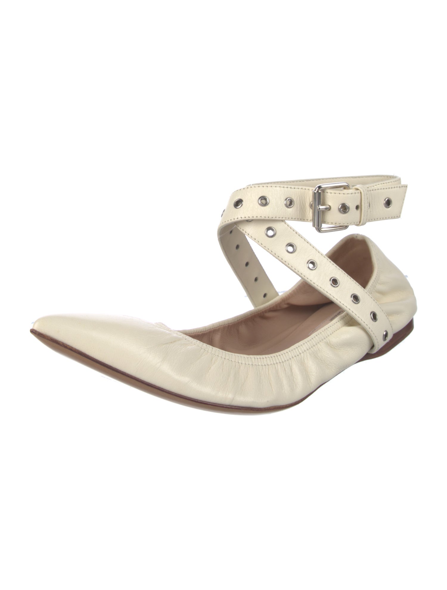 Valentino Leather Ballet Flats