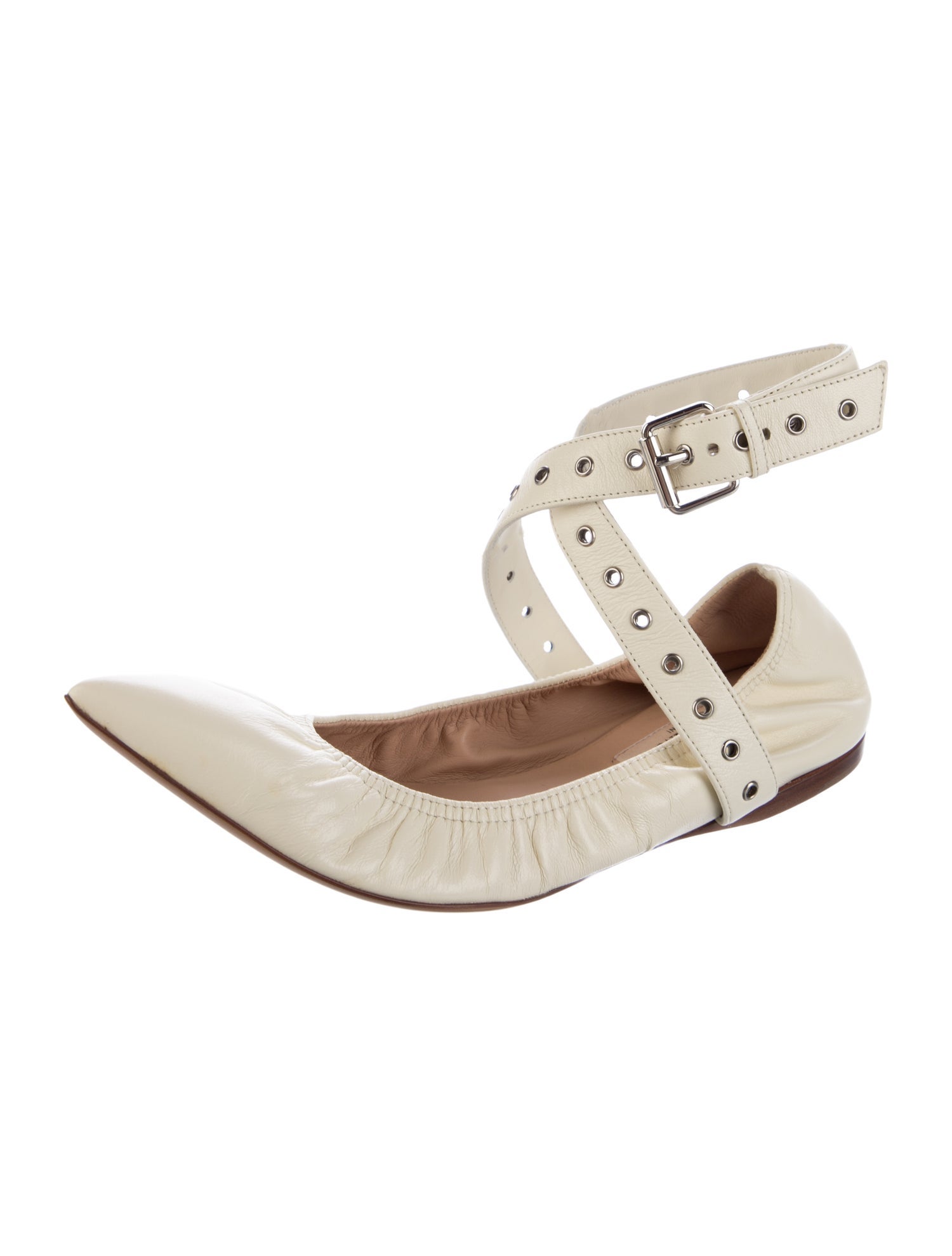 Valentino Leather Flats