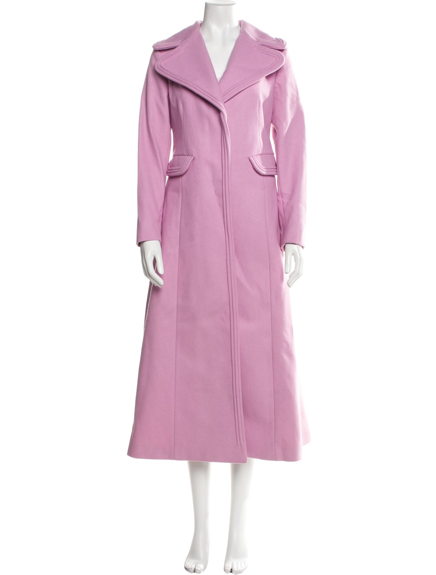 Valentino Virgin Wool Trench Coat