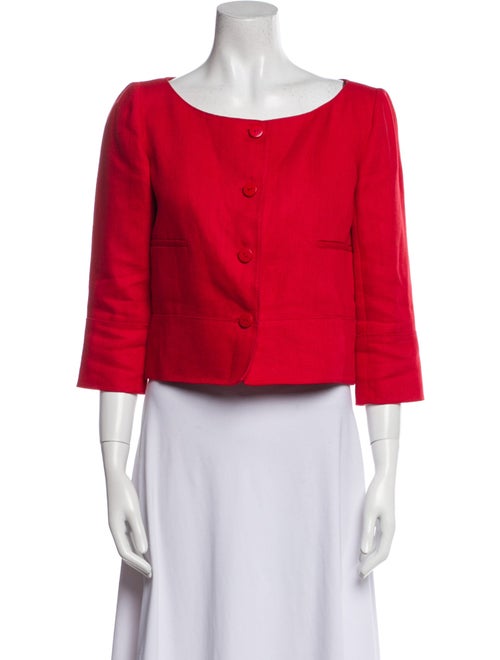 Valentino Linen Evening Jacket