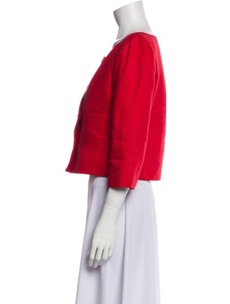 Valentino Linen Evening Jacket