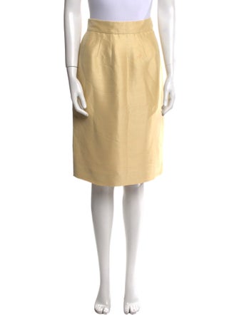 Valentino Silk Knee-Length Skirt