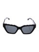 Valentino Rockstud Accents Cat-Eye Sunglasses