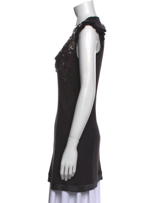 Valentino Scoop Neck Short Sleeve Tunic