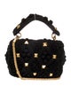 Valentino Rockstud Roman Stud Knit Bag