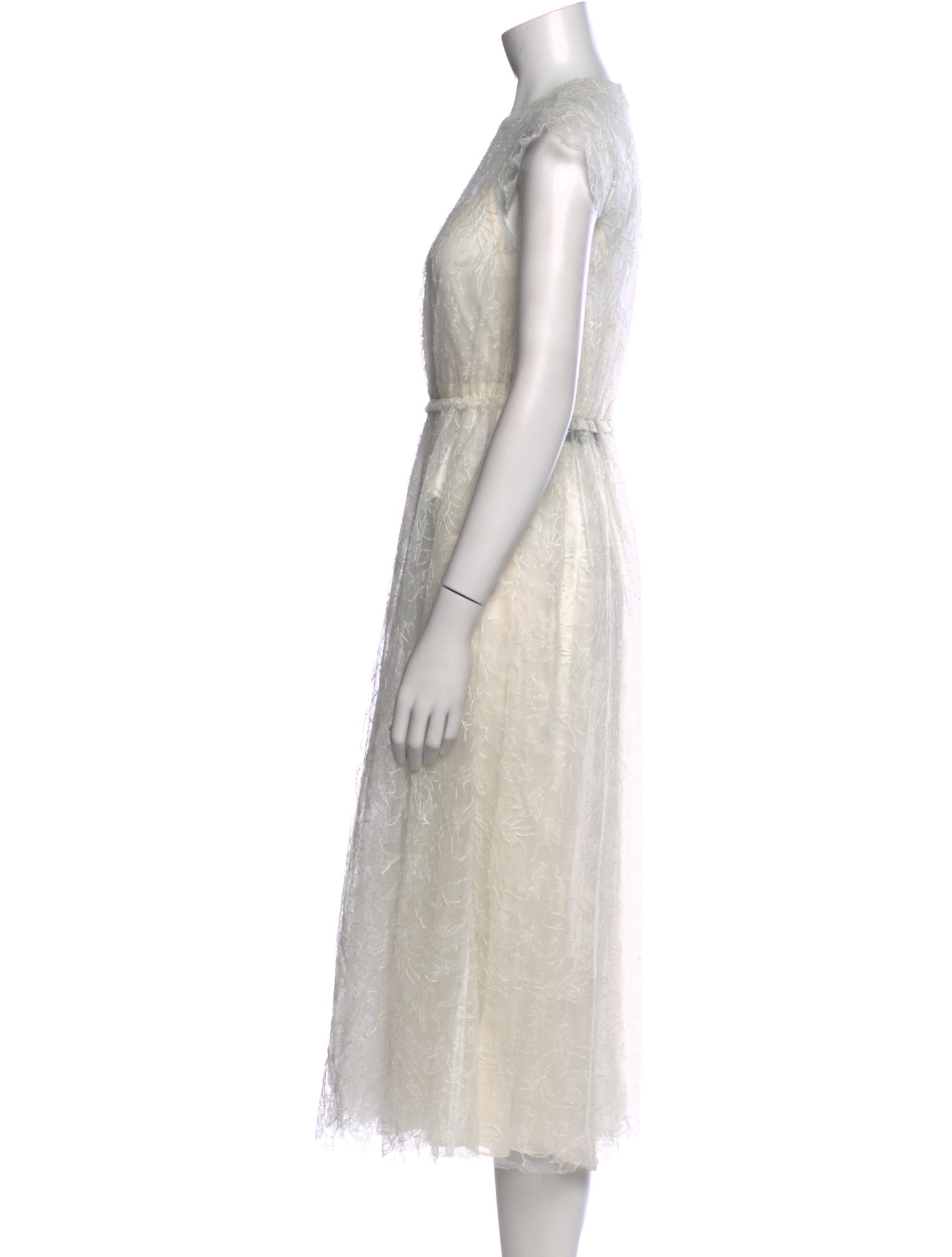 Valentino Silk Midi Length Dress