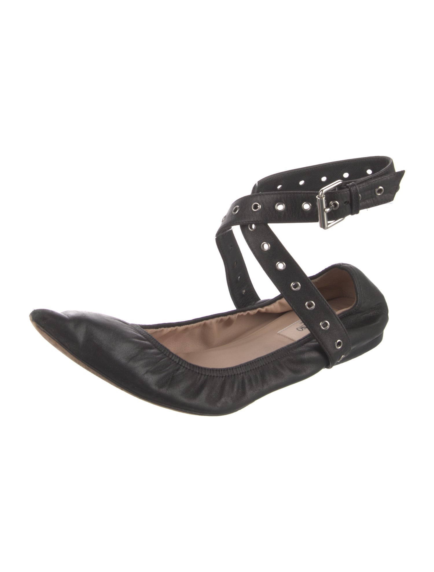 Valentino Leather Flats