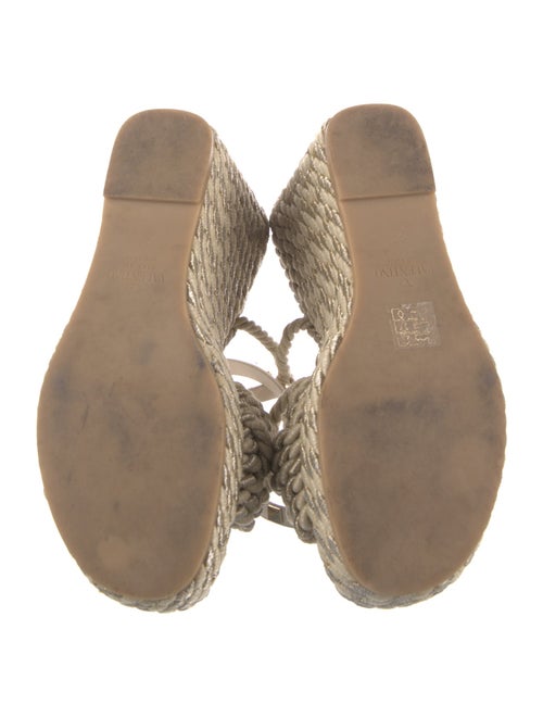 Valentino Rockstud Accents Studded Accents Espadrilles