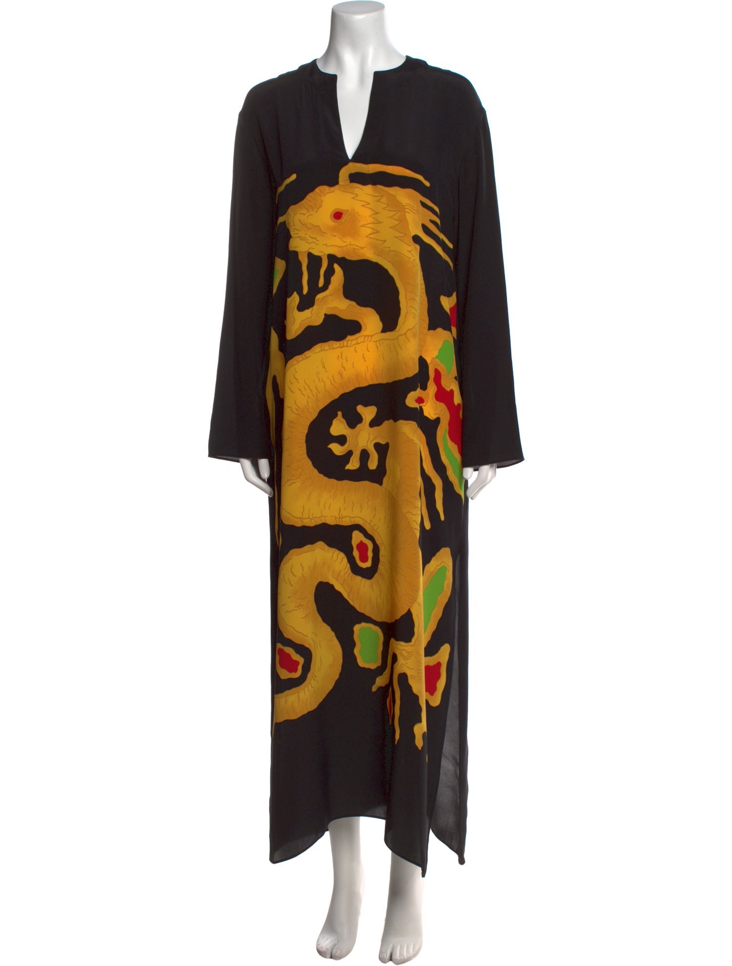Valentino Silk Long Dress