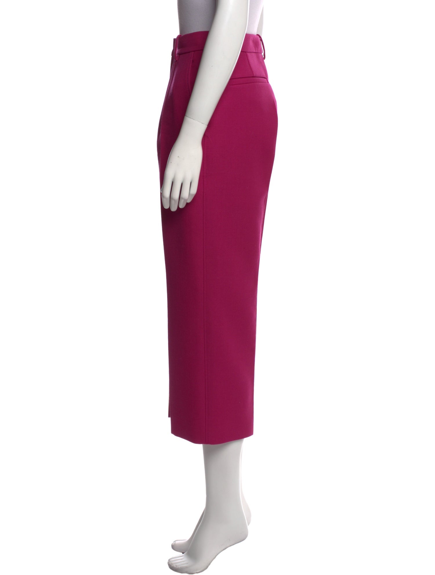 Valentino Virgin Wool Wide Leg Pants