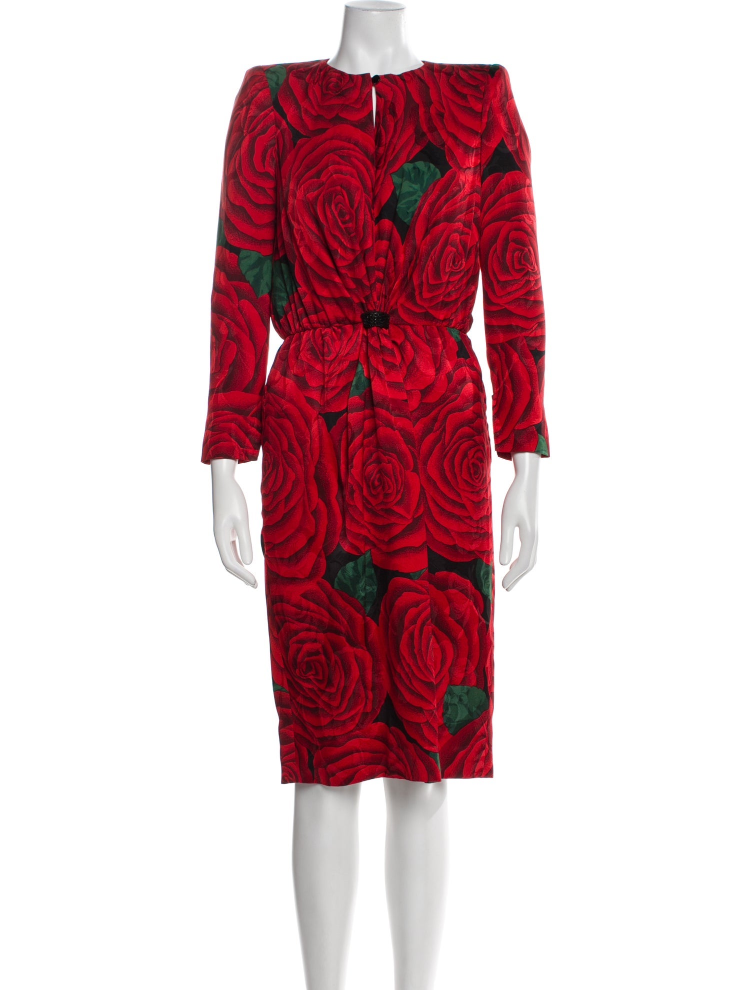 Valentino Vintage Midi Length Dress