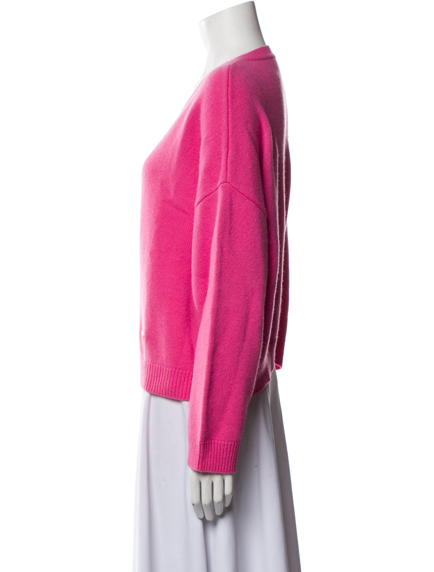 Valentino Virgin Wool Crew Neck Sweater