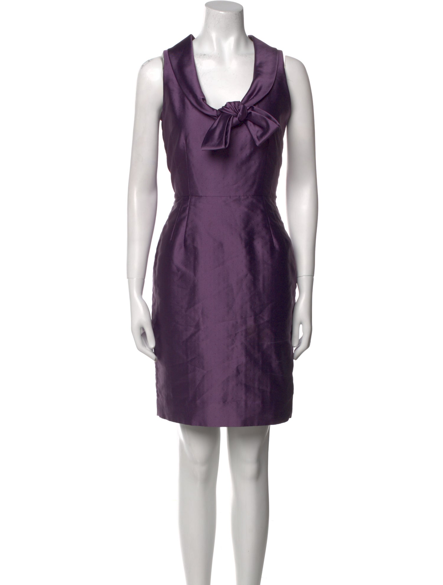 Valentino Scoop Neck Mini Dress