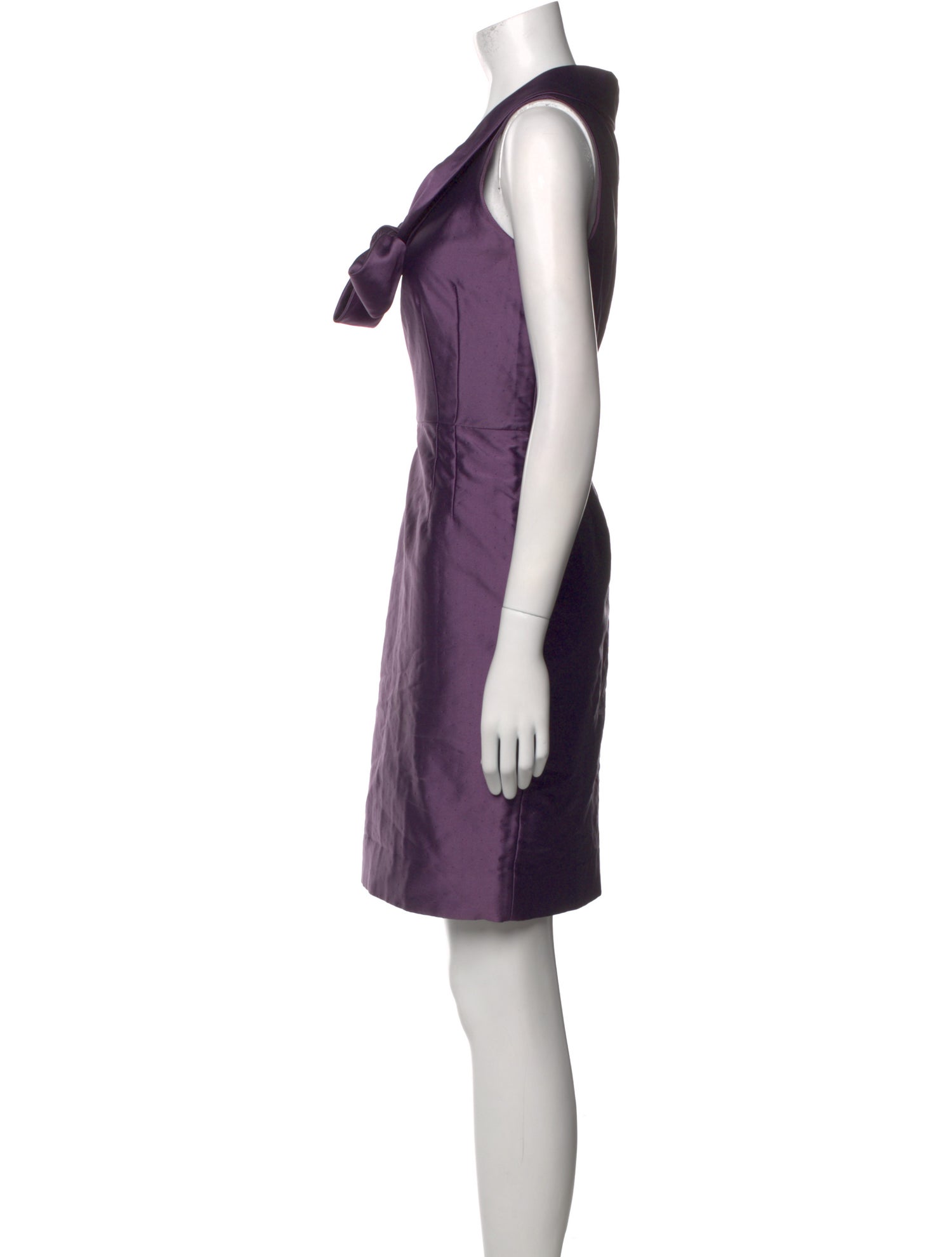 Valentino Scoop Neck Mini Dress