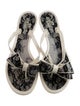 Valentino Rubber Printed Slides